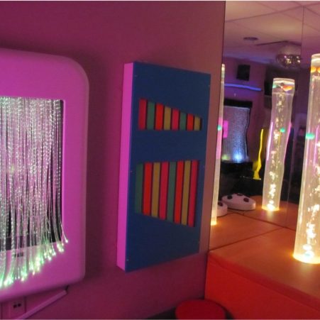 Snozelen 1 a room with decorative lights